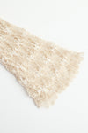 SWAYING/KNIT hollow eyelet long-sleeved top (two pieces) SW24SS1T54 apricot PS76